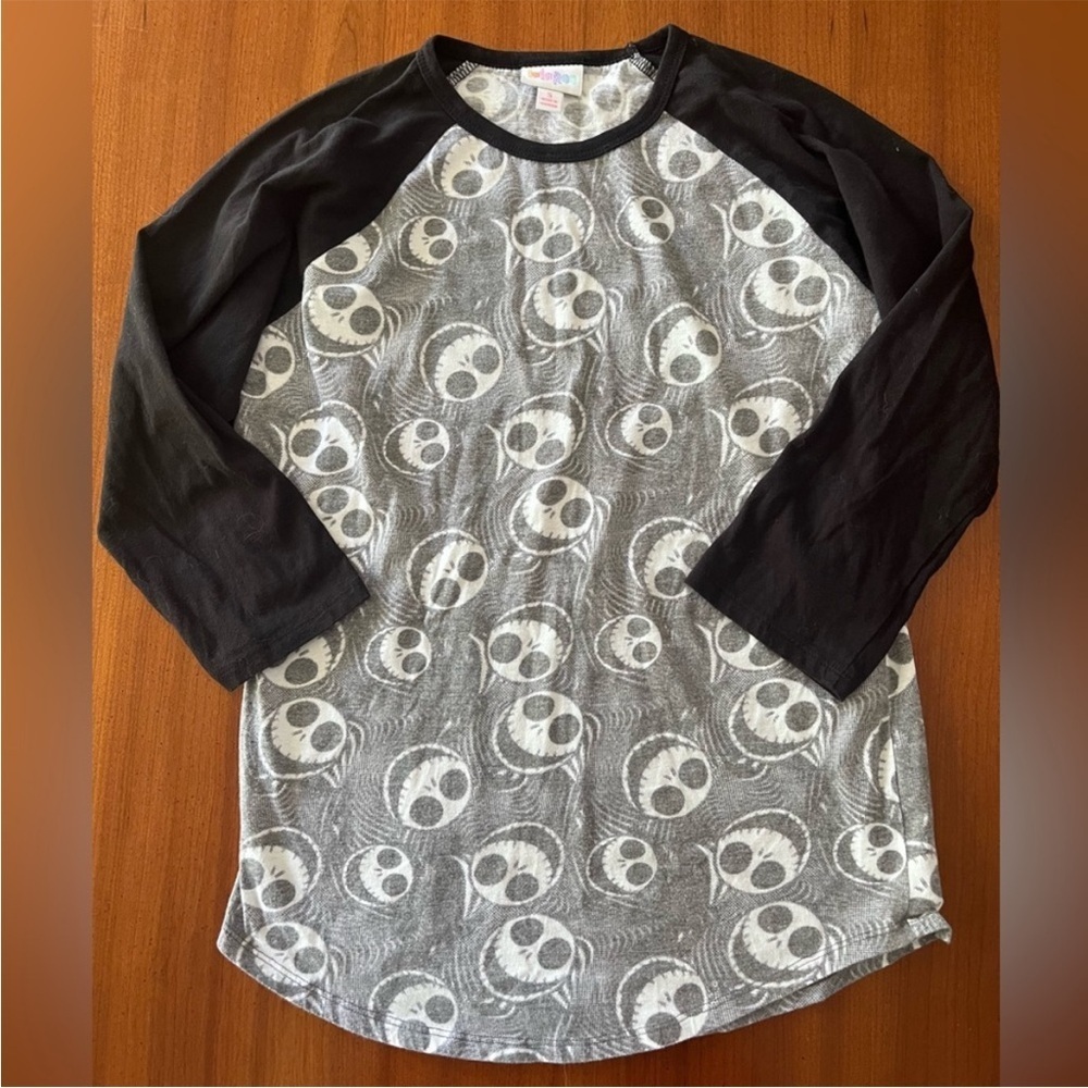 🎅🏻 LuLaRoe Randy Top S – Disney Jack Skellington Nightmare Before Christmas Tee